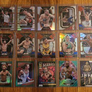 2021-2023 Panini Donruss UFC Cards - Lot of 36